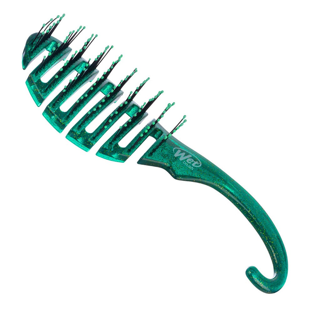 WetBrush Shower Detangler Green Glitter | Barber Outlet