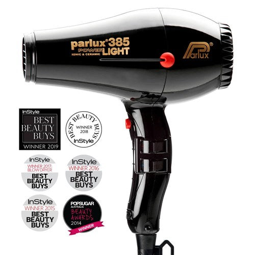 Parlux 385 Power Light Ceramic and Ionic Hair Dryer | Barber Outlet
