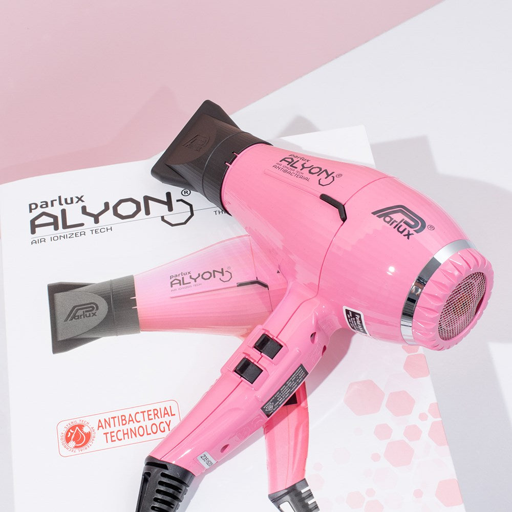 Parlux Alyon Air Ionizer Tech Hair Dryer Pink | Barber Outlet