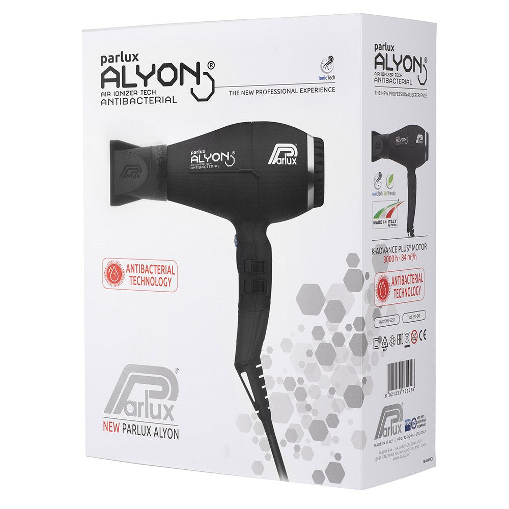 Parlux Alyon 2250W Hair Dryer Black | Barber Outlet