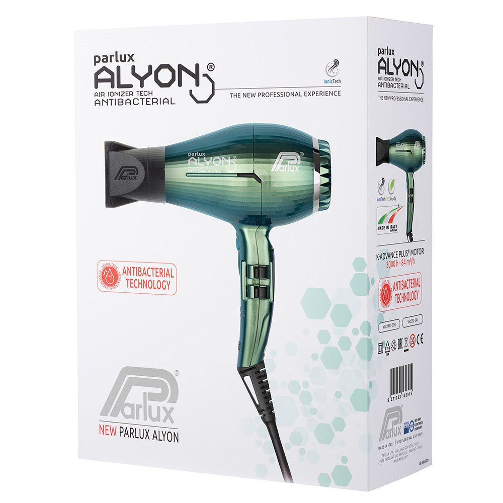 Parlux Alyon 2250W Hair Dryer Jade | Barber Outlet