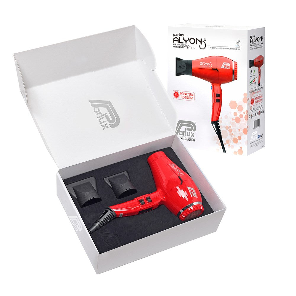 Parlux Alyon 2250W Hair Dryer Red | Barber Outlet