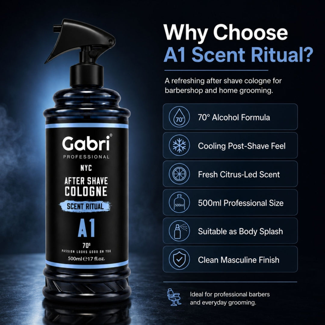 Gabri Professional - A1 After Shave Cologne Scent Ritual 500ml