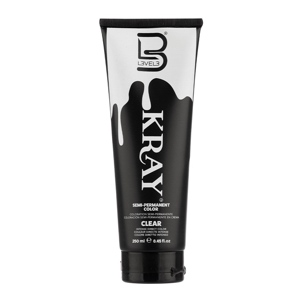 L3VEL3 Kray Semi Permanent Hair Colour Clear