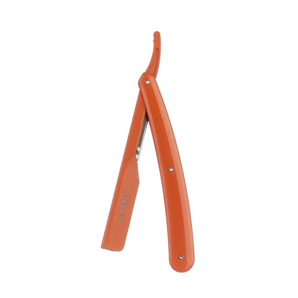 L3VEL3 Straight Razor Holder Orange