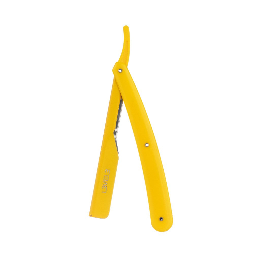 L3VEL3 Straight Razor Holder Yellow