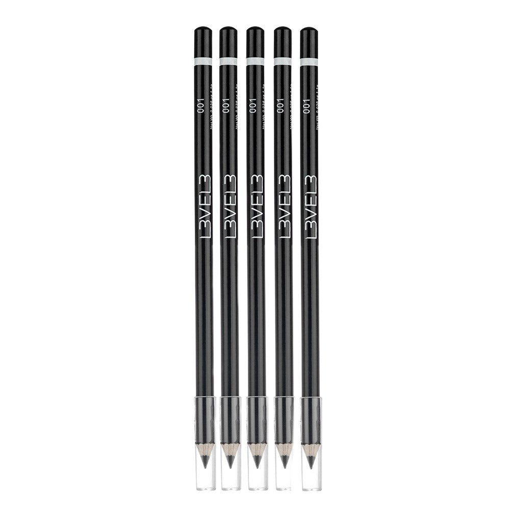 L3VEL3 Liner Pencils Black 6pc
