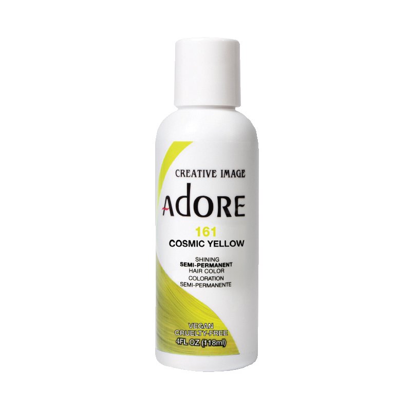 Adore Semi Permanent Hair Colour - Cosmic Yellow - 161 | Barber Outlet