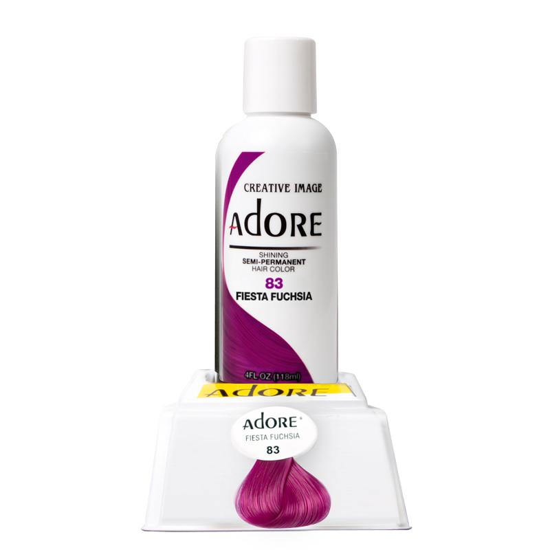 Adore Semi Permanent Hair Color - Fiesta Fuchsia - 83 | Barber Outlet