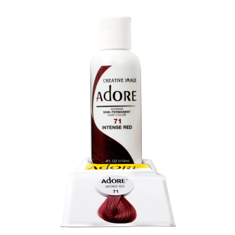 Adore Semi Permanent Hair Color - Intense Red - 71 | Barber Outlet