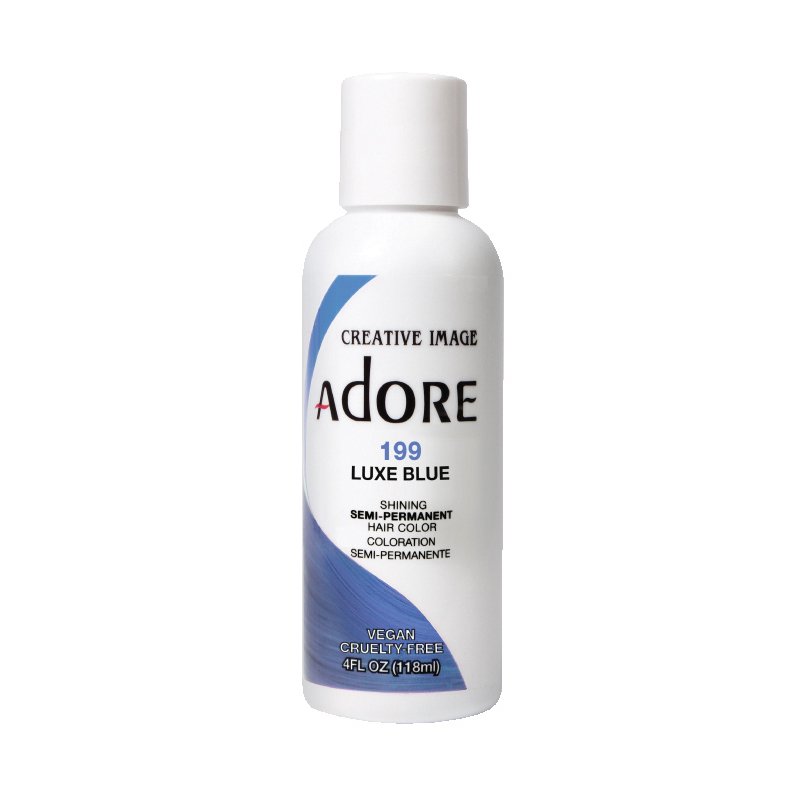 Adore Semi Permanent Hair Colour - Luxe Blue - 199 | Barber Outlet