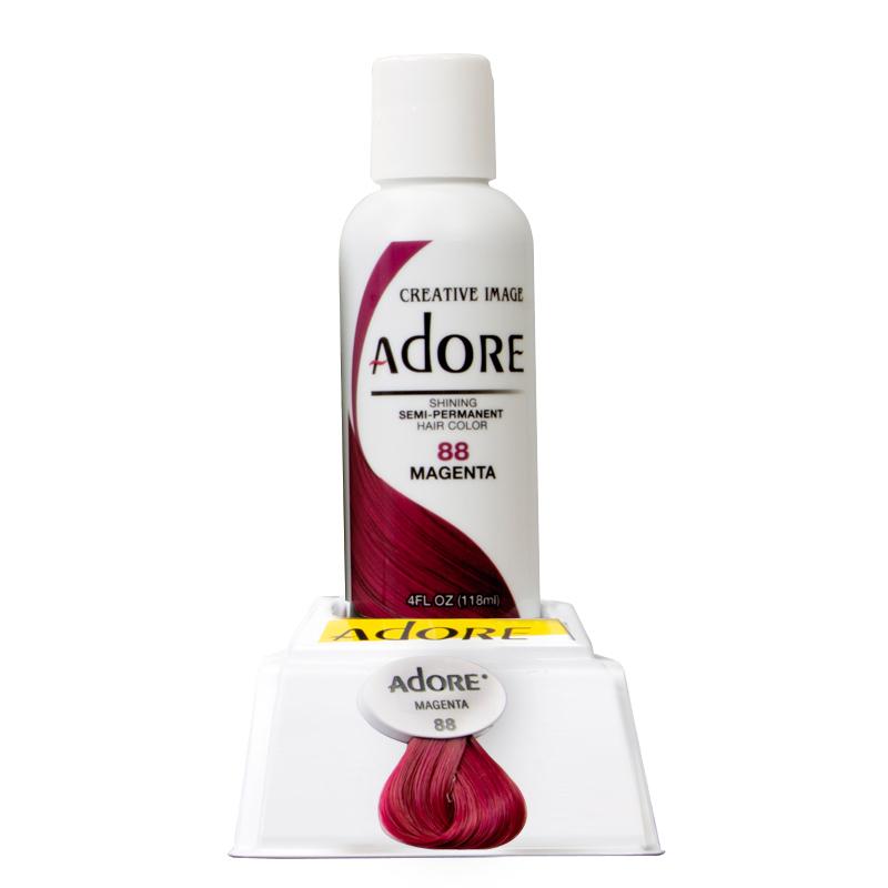 Adore Semi Permanent Hair Color - Magenta - 88 | Barber Outlet