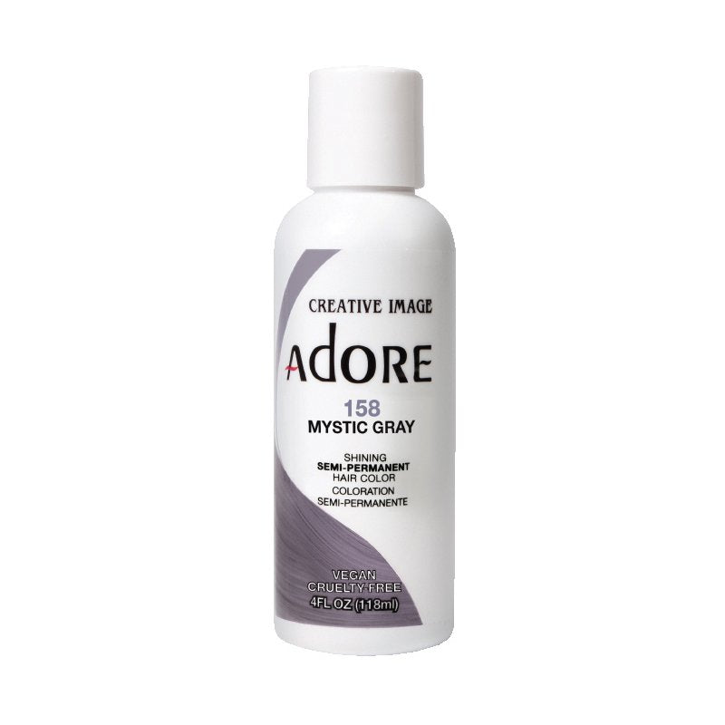 Adore Semi Permanent Hair Colour - Mystic Gray - 158 | Barber Outlet