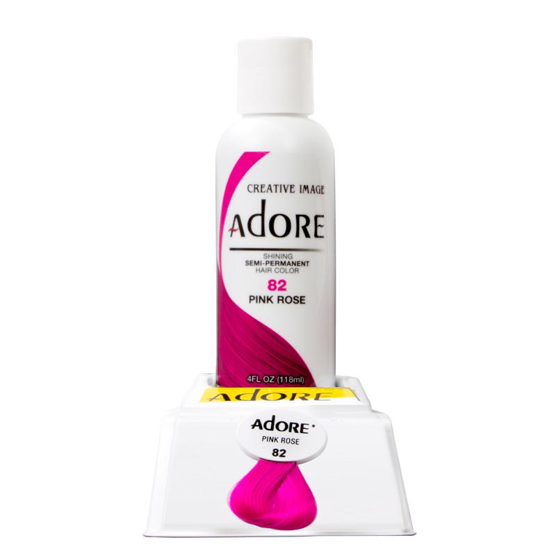 Adore Semi Permanent Hair Color - Pink Rose - 82 | Barber Outlet