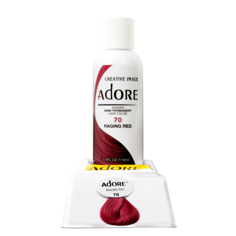 Adore Semi Permanent Hair Color - Raging Red - 70 | Barber Outlet