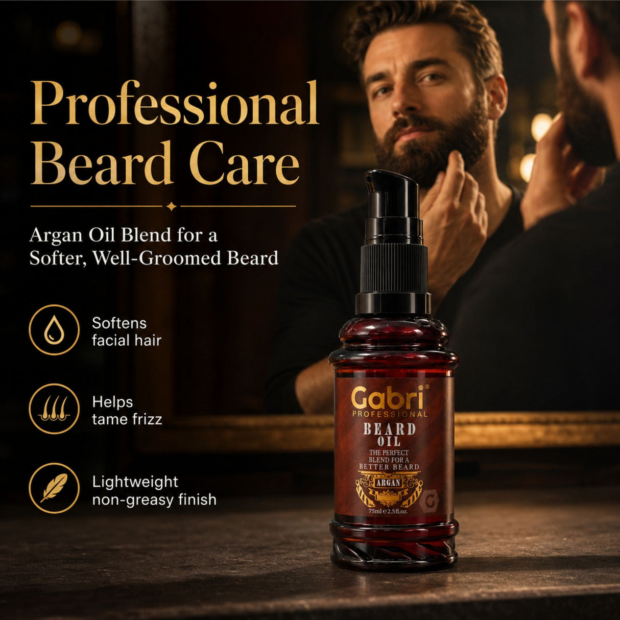 Gabri Professional - Beard Oil Argan Oil 75ml