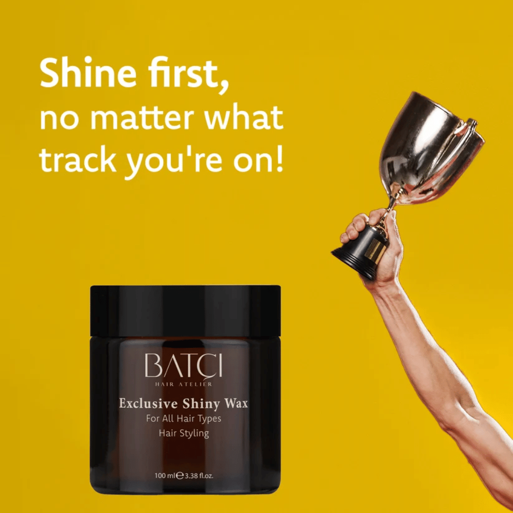 Batci Exclusive Shiny Hair Wax - Ultra Hold & Long Lasting 100 ML