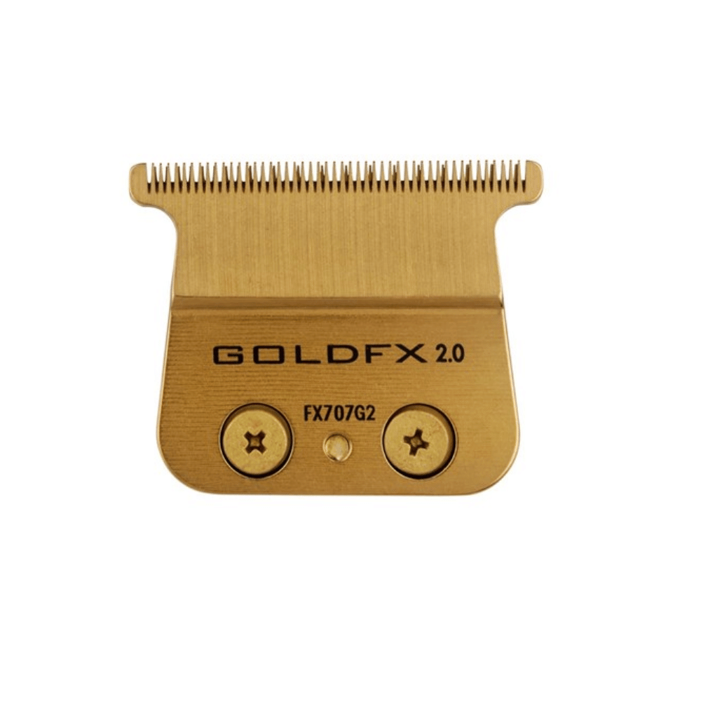 BabylissPro Gold Adjustable Zero Gap Trimmer Blade 2.0mm Deep Tooth | Barber Outlet