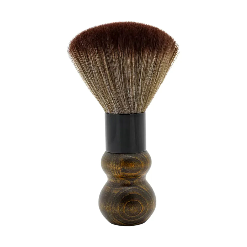 Barber Outlet Neck Brush with Round Wood Handle - 510
