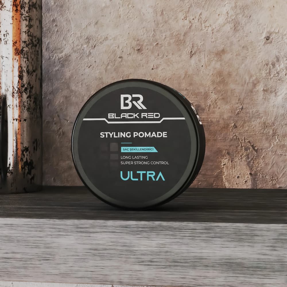 Black Red Styling Pomade Ultra 120ml | Barber Outlet