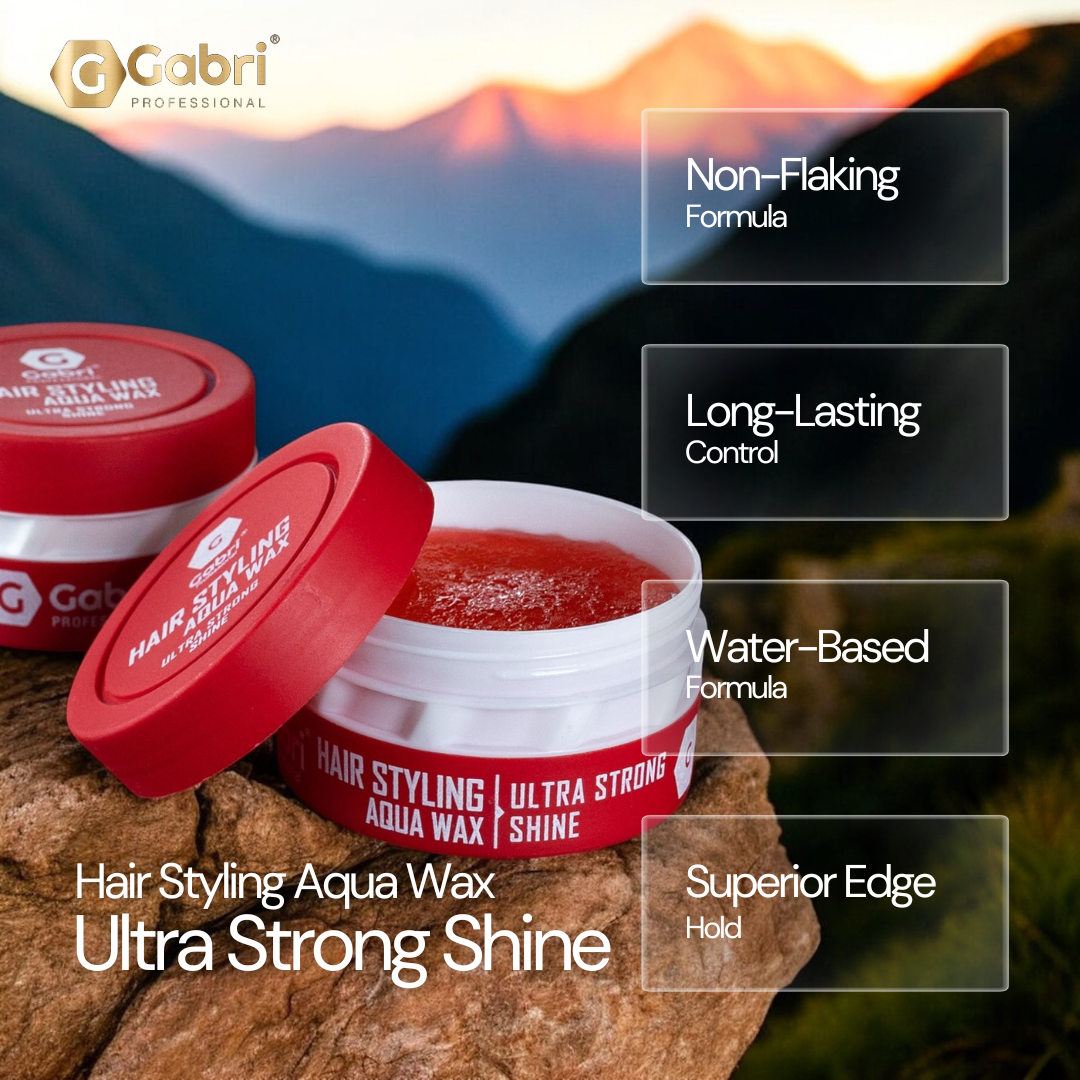 Gabri Professional - Hair Styling Aqua Wax Ultra Strong Shine 150ml