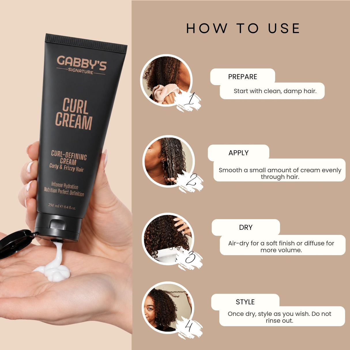 Gabby's Signature - Curl Defining Cream 250ml