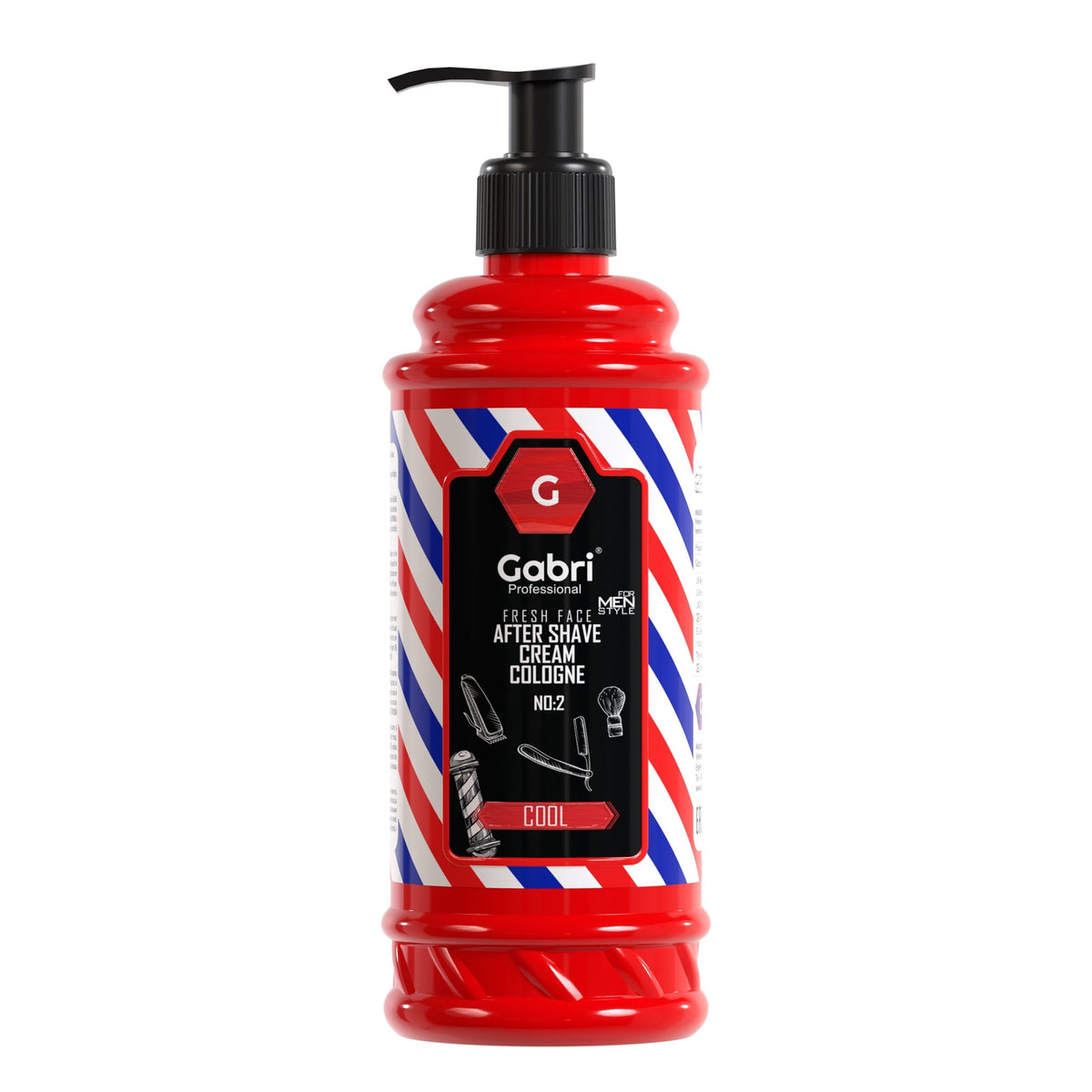 Gabri Professional After Shave Cream No.2 Cool 400ml