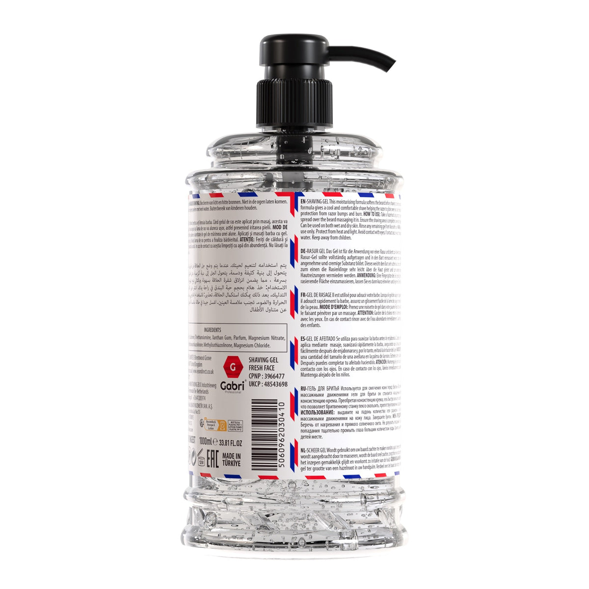 Gabri Professional - Shaving Gel Fresh Face Forest Fruits 1000ml