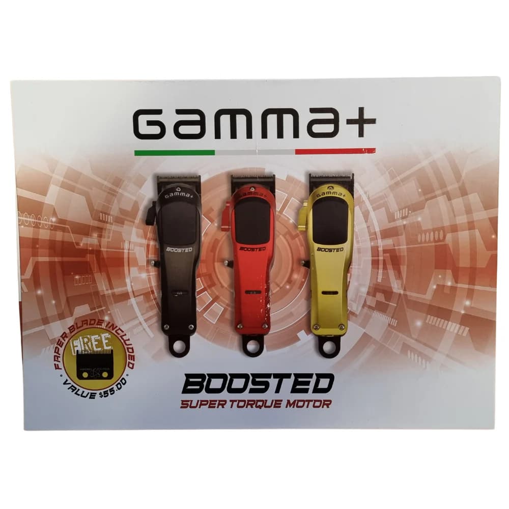 Gamma Plus Boosted Clipper| Barber Outlet