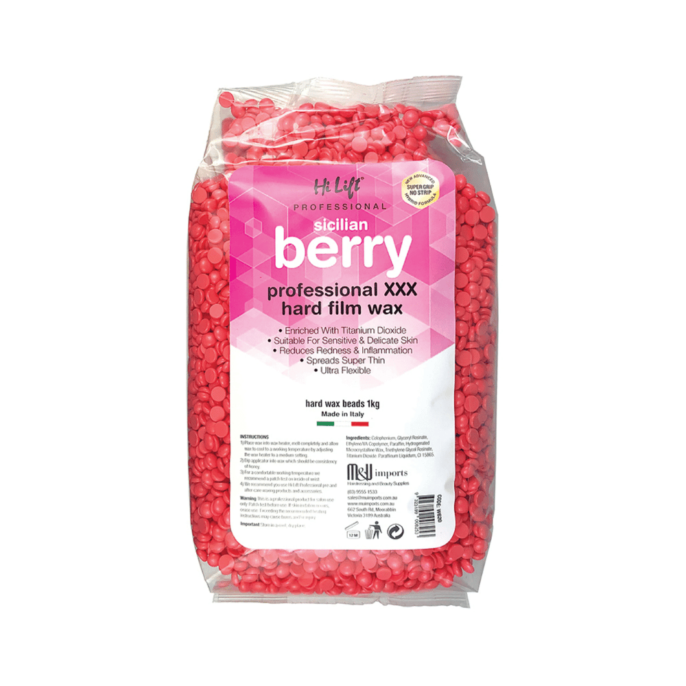 Hi Lift Sicilian Berry Hot Wax Beads 1kg