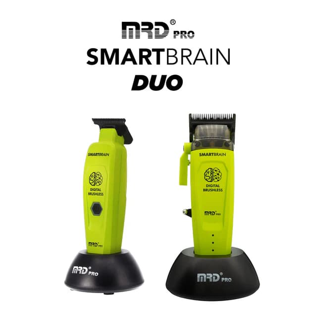 MRD Pro Smart Brain Clipper & Trimmer Duo - Green