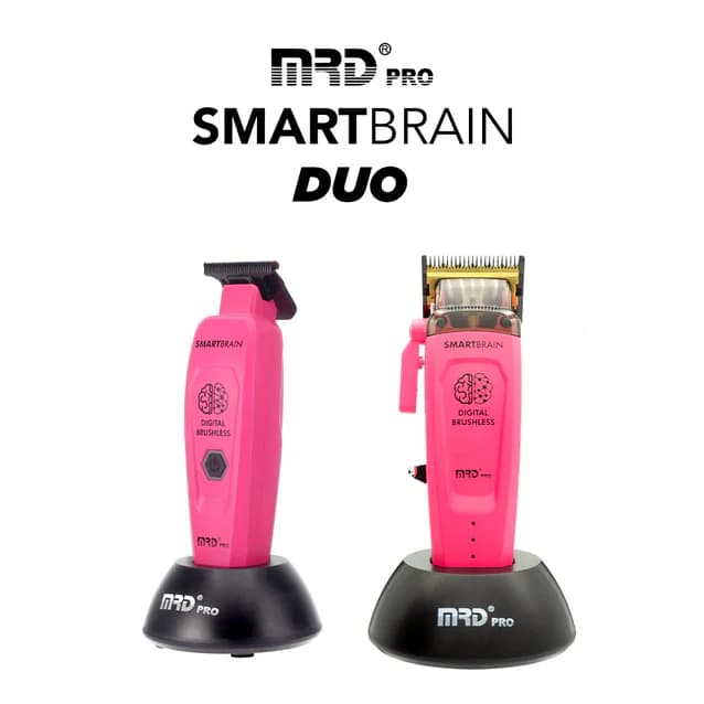 MRD Pro Smart Brain Clipper & Trimmer Duo - Pink