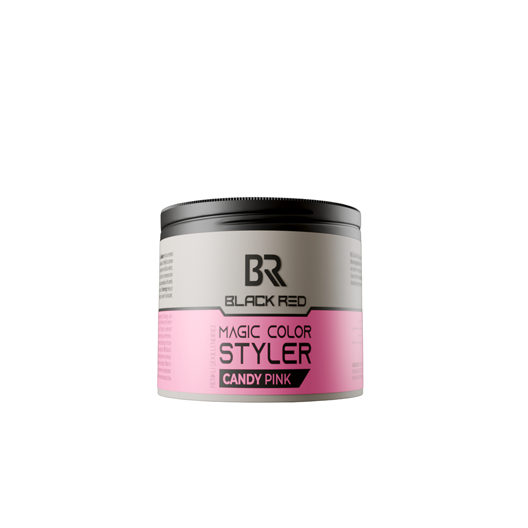 Black Red Magic Cream Hair Color Candy Pink 100ml