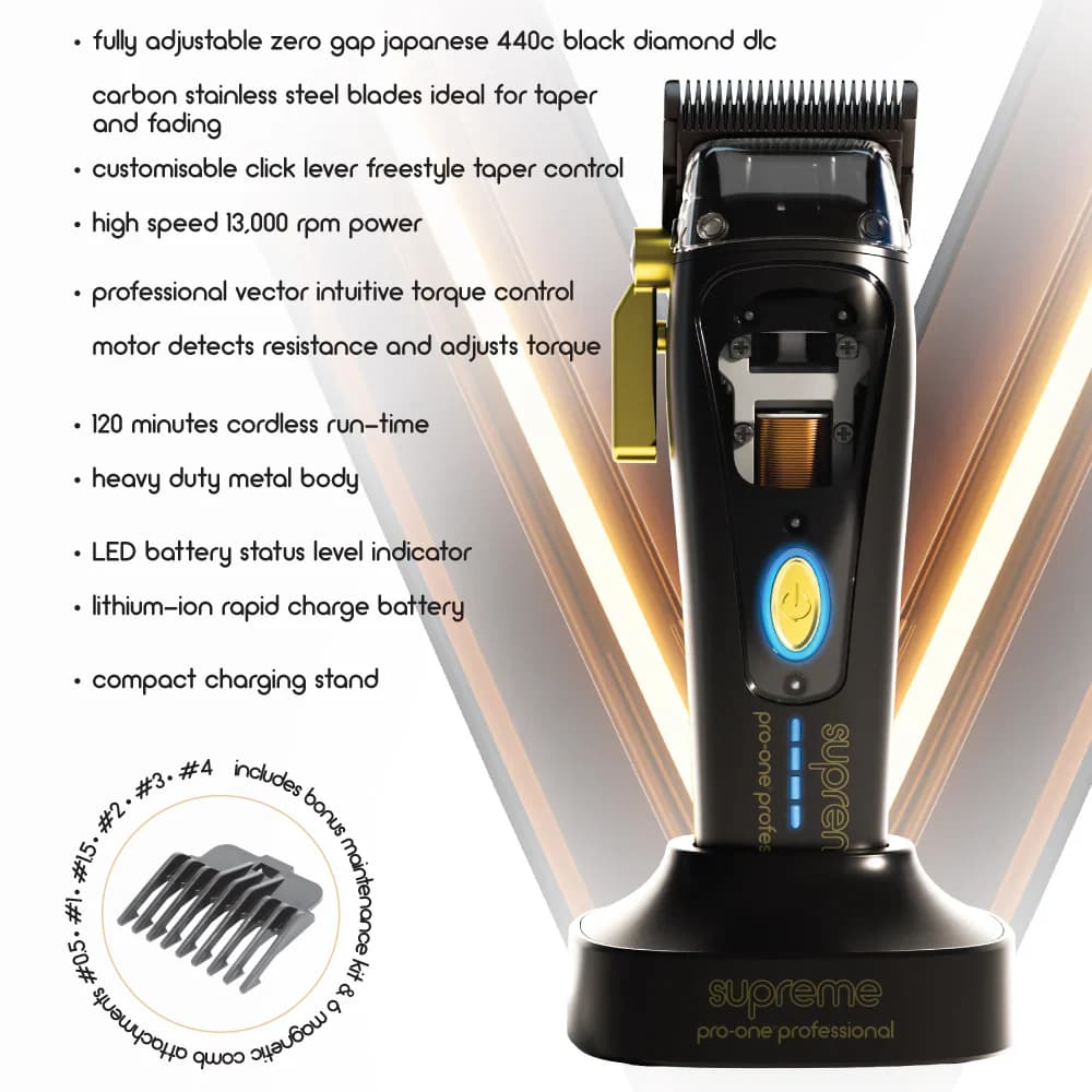 Pro-One Supreme Cordless Clipper | Barber Outlet