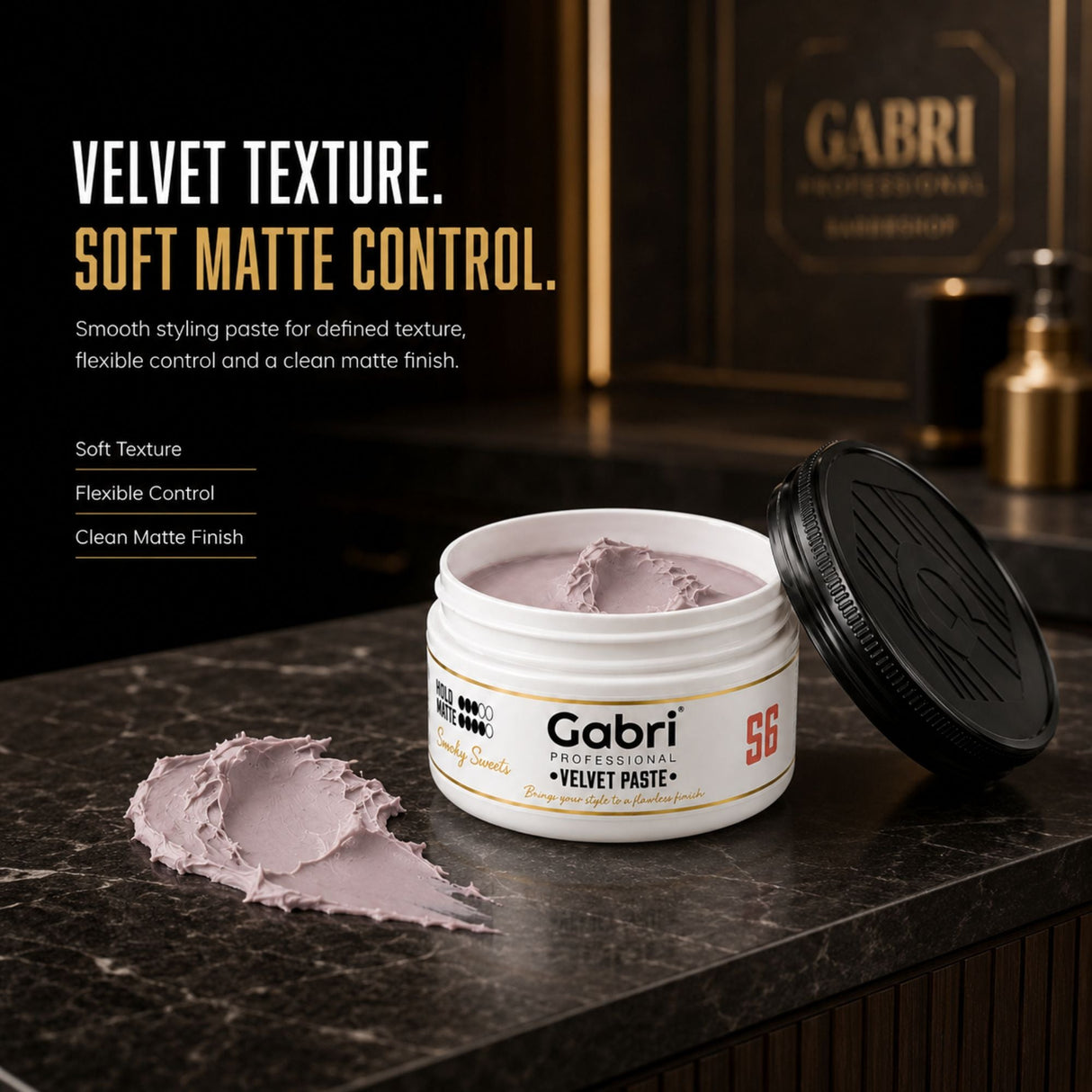 Gabri Professional - S6 Velvet Paste Smoky Sweets Matte 100ml