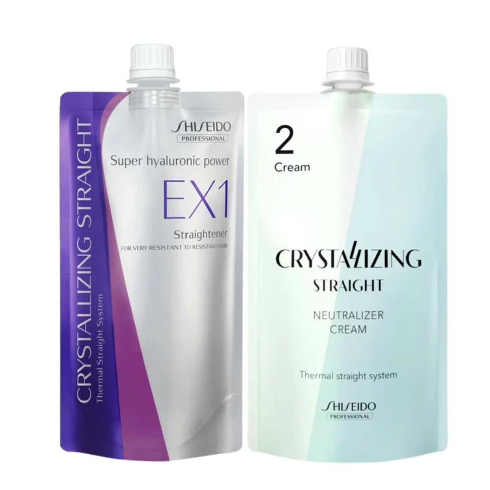 Shiseido Crystallizing EX1 + 2 Straightening Kit