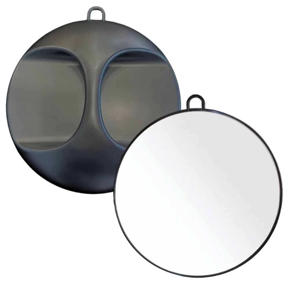 Stylish EVA Frame Handheld Mirror for Barbers and Salons