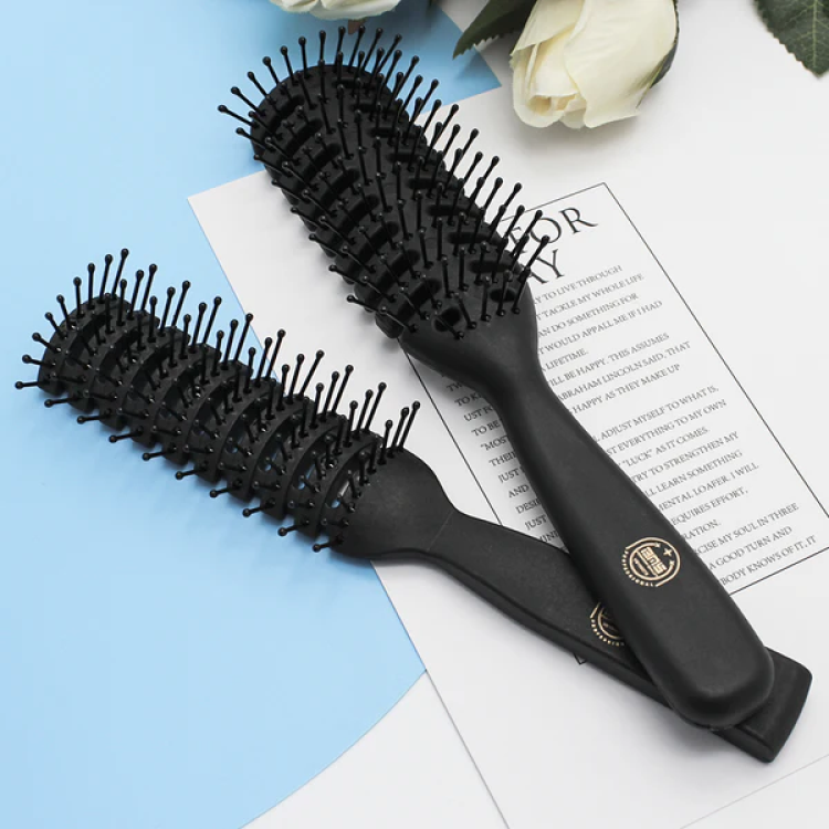 Anti-Static Massage Hair Care Ribs Plastic Vent Hair Brush