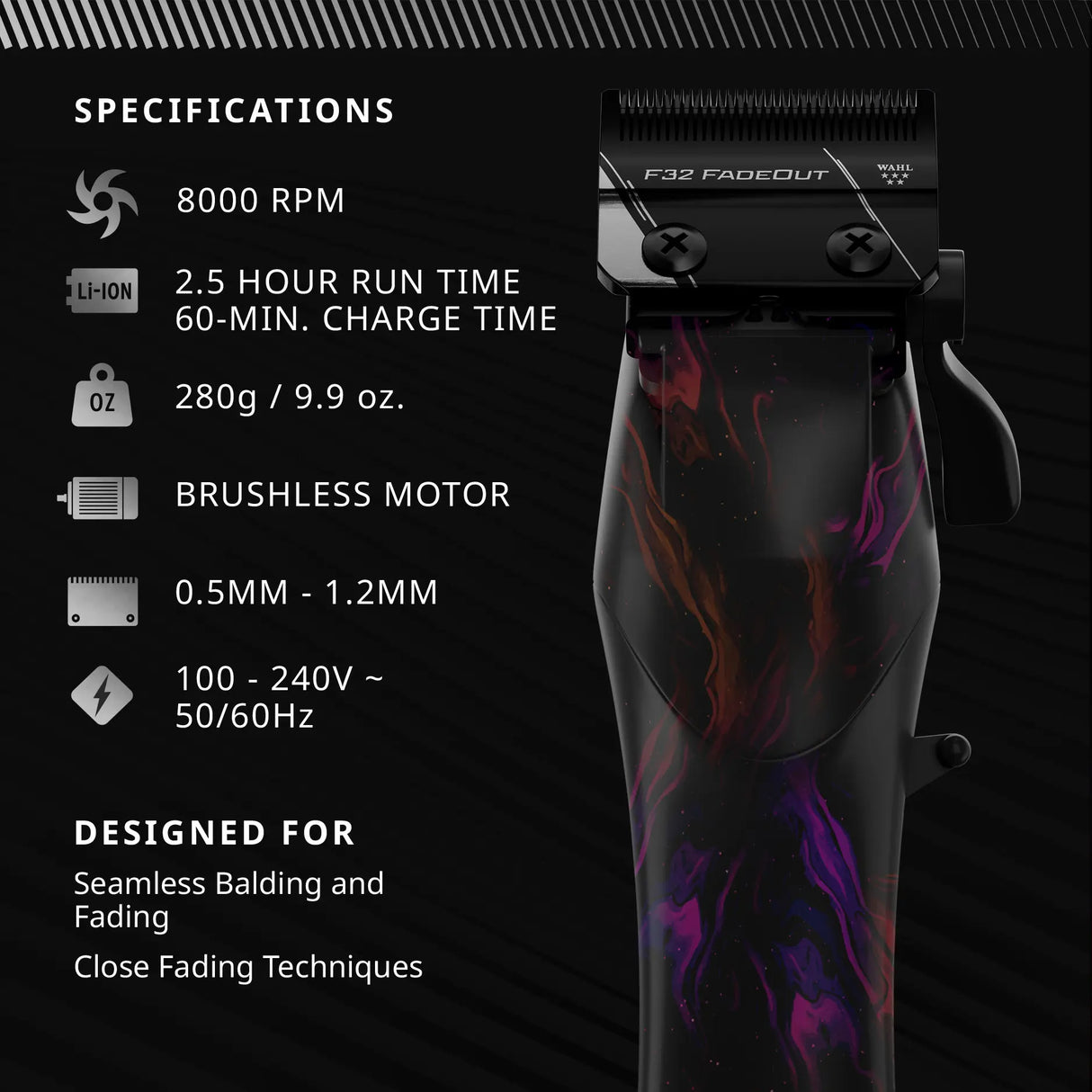 WAHL 5-Star Vapor Clipper - Limited Edition