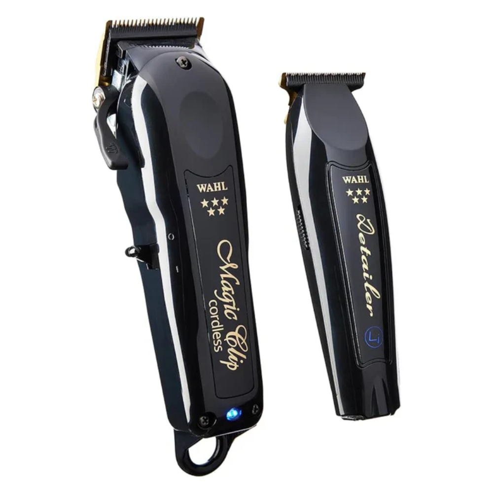Wahl Black Magic Clip & Black Detailer Li Combo | Barber Outlet