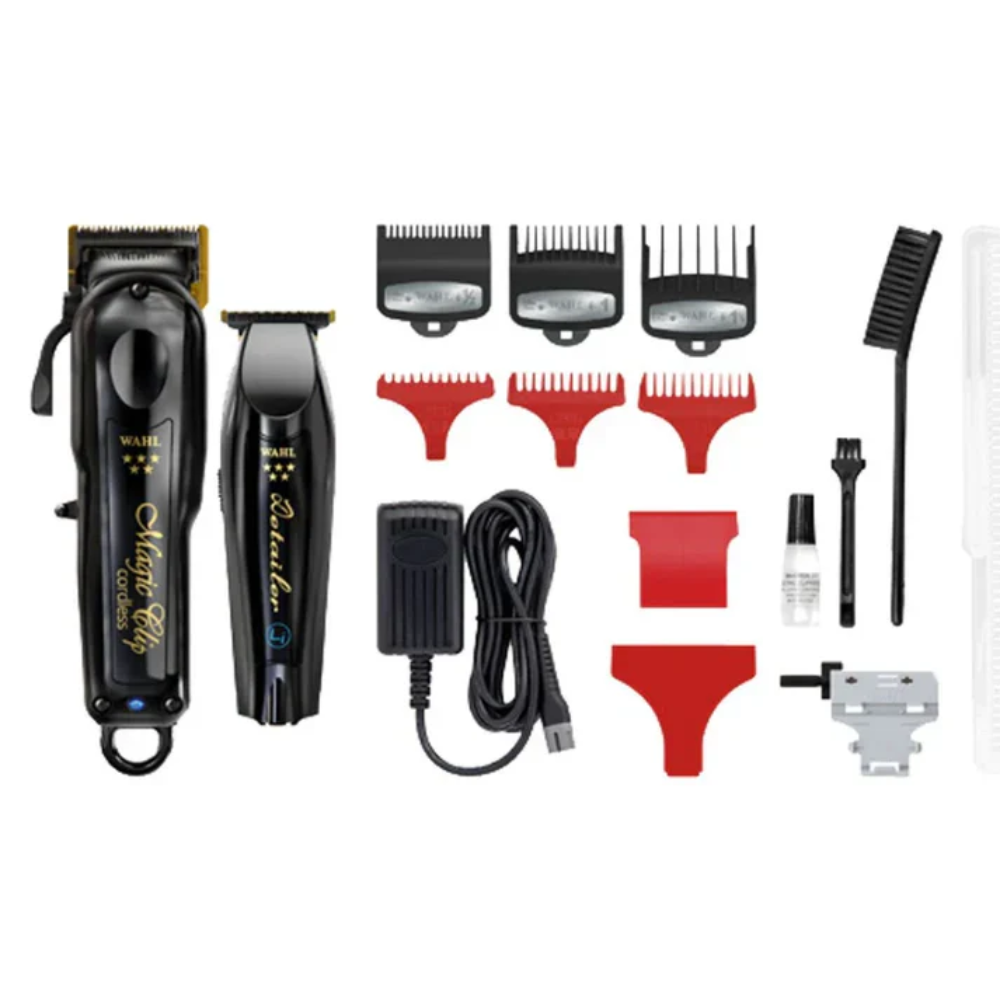 Wahl Black Magic Clip & Black Detailer Li Combo | Barber Outlet