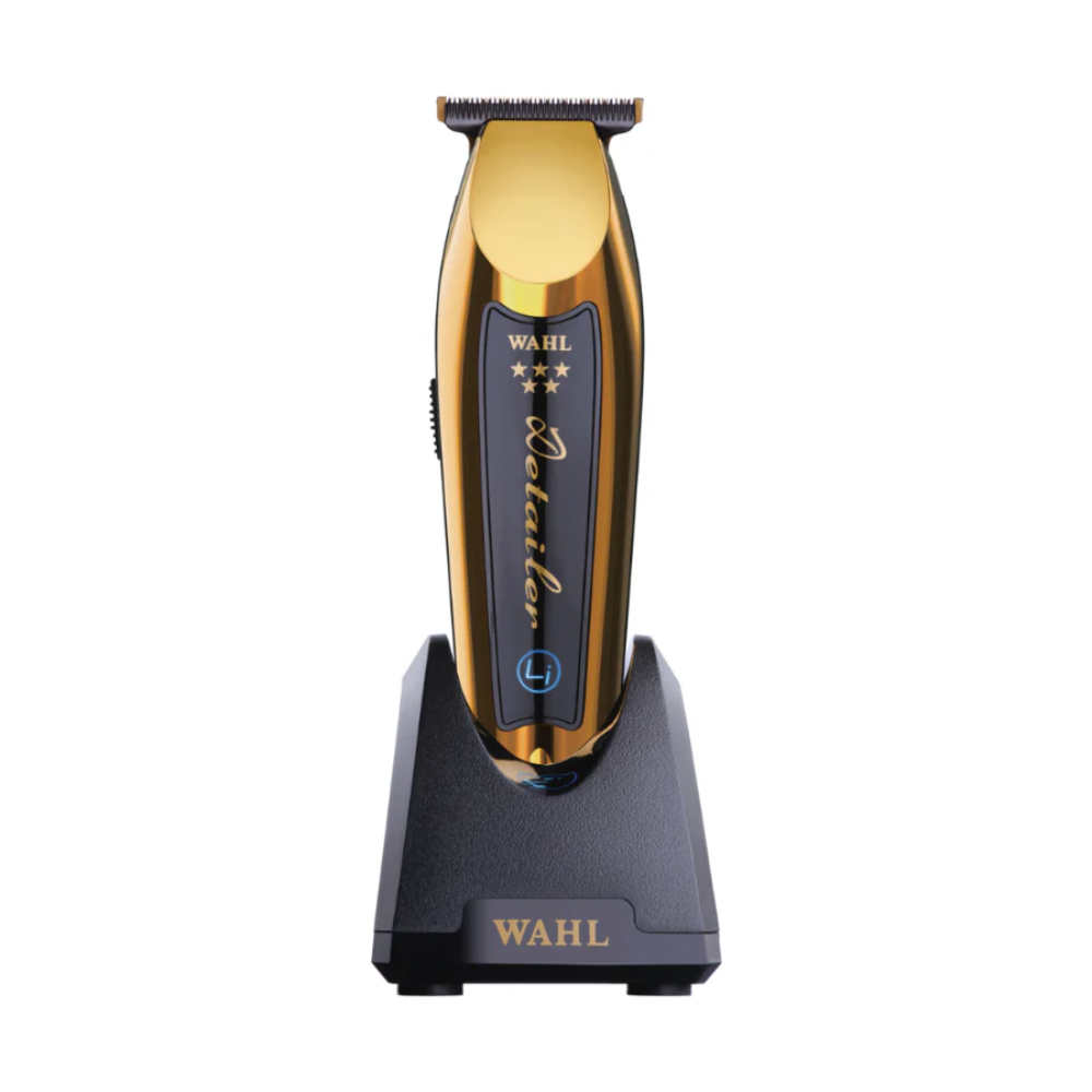 Wahl Professional 5 Star Cordless Gold Detailer Trimmer | Barber Outlet