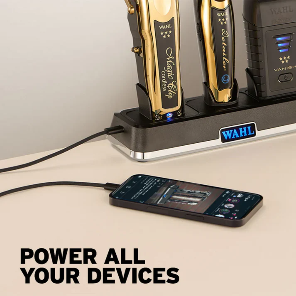 Wahl Professional Power Station - 3 Ports | Barber Outlet