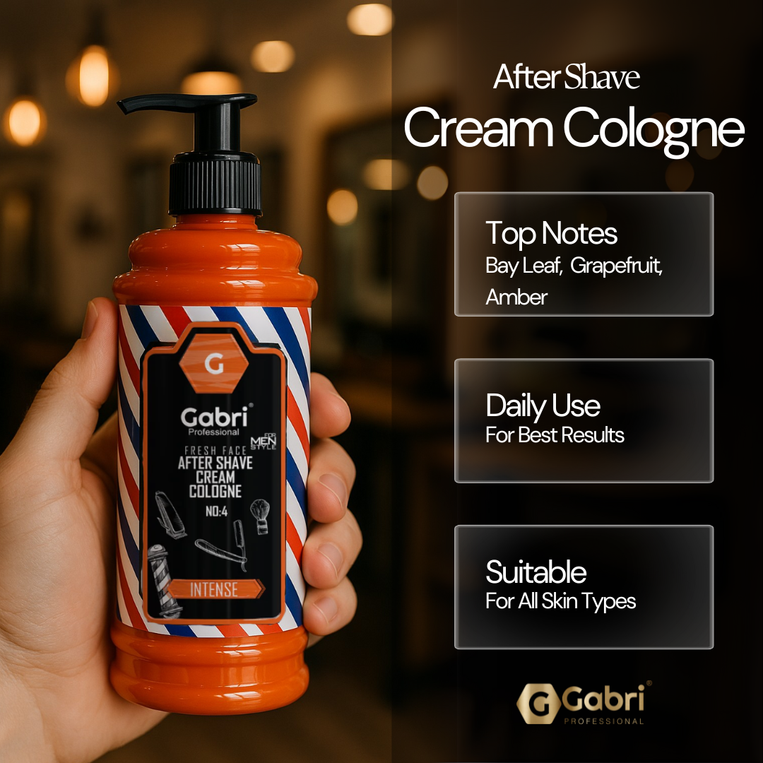 Gabri Professional - After Shave Cream Cologne No.4 Intense 400ml