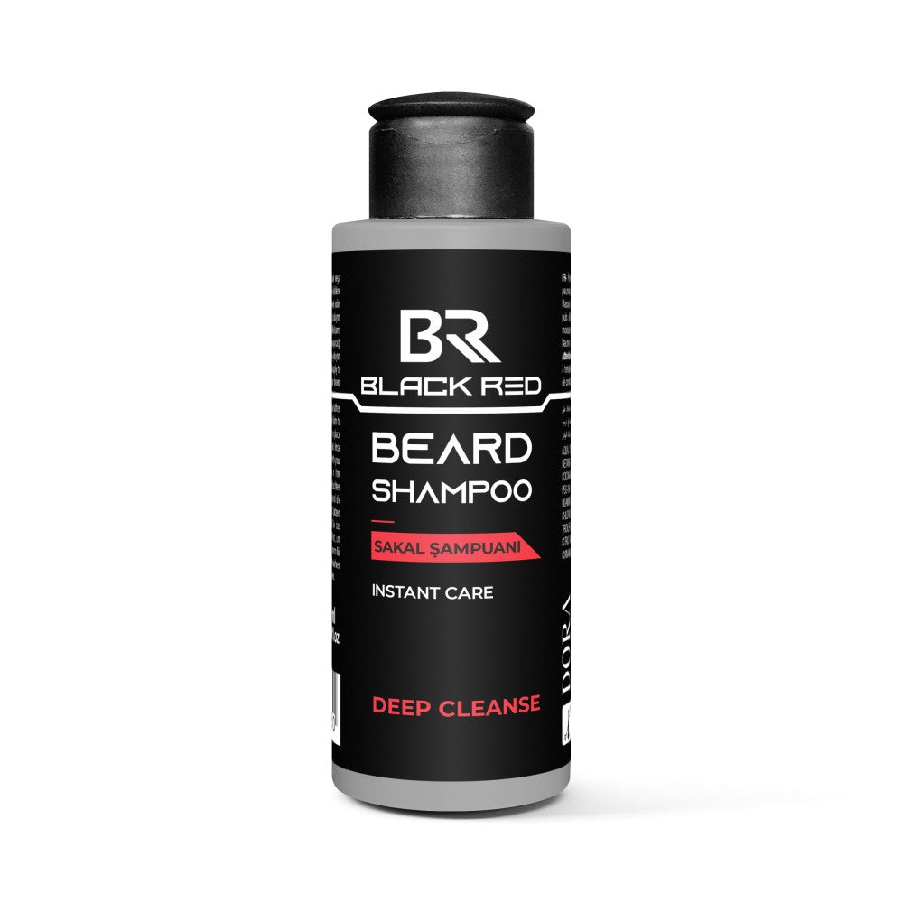 Black Red Beard Care Set