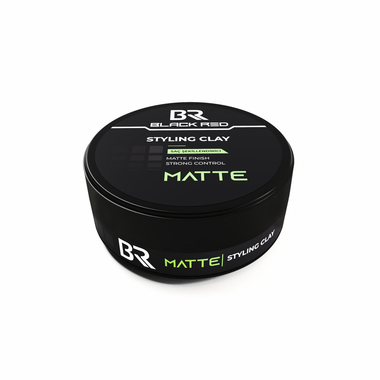 Black Red Styling Clay Matte 120gr | Barber Outlet
