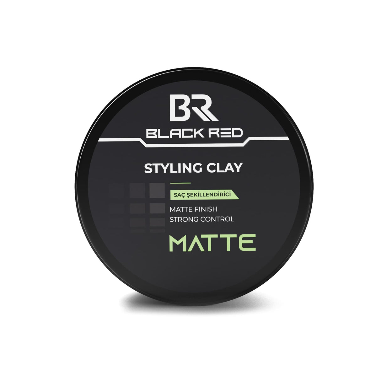Black Red Styling Clay Matte 120gr | Barber Outlet
