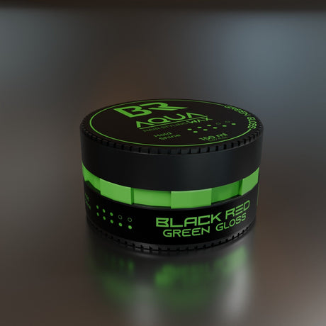 Black Red Aqua Hair Styling Wax Green Gloss 150ml
