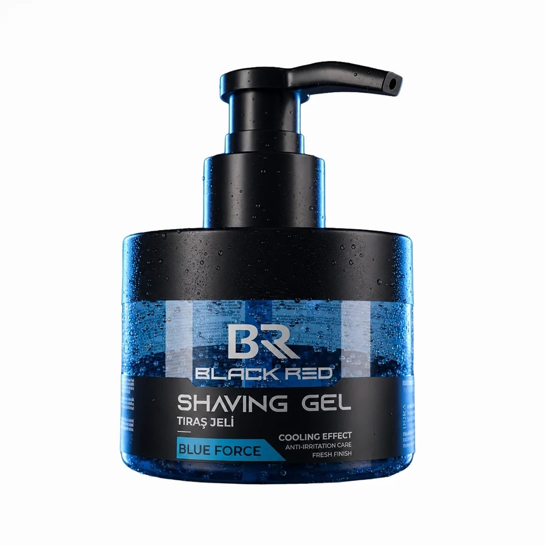 Black Red Shaving Gel Blue Force 500ml