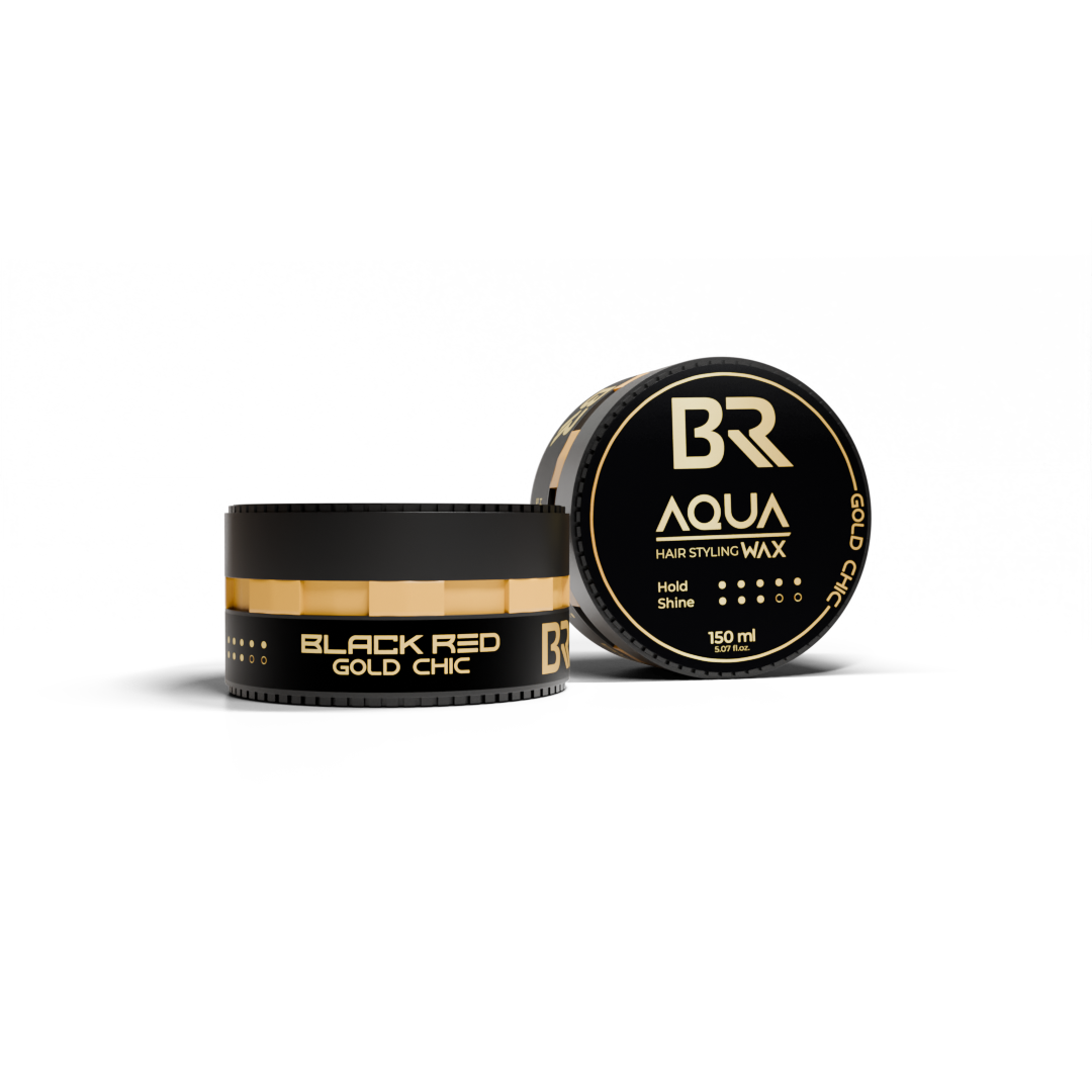 Black Red Aqua Hair Styling Wax Gold Chic 150ml